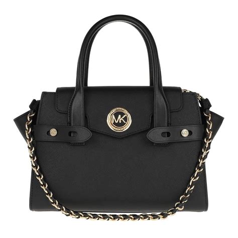 michael michael kors carmen extra-small saffiano leather belted satchel|michael kors saffiano wallet black.